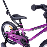 Barncykel TABOU Mini FR, 16" rosa-lila
