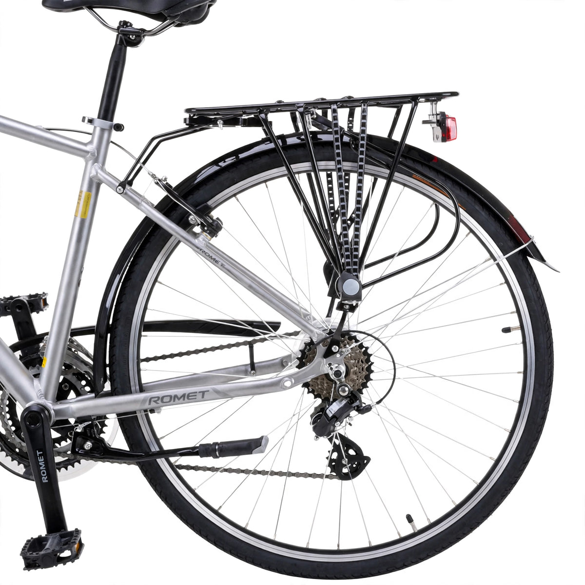 Cykel ROMET Wagant, silver-gul