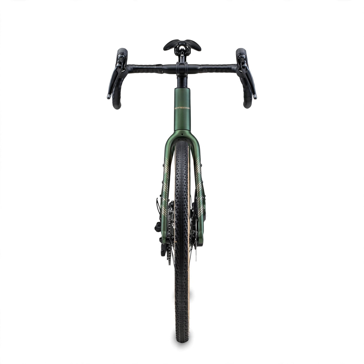Gravel-pyörä BOTTECCHIA Gravel Monster - GRX610 12s - C46 Mattavihreä
