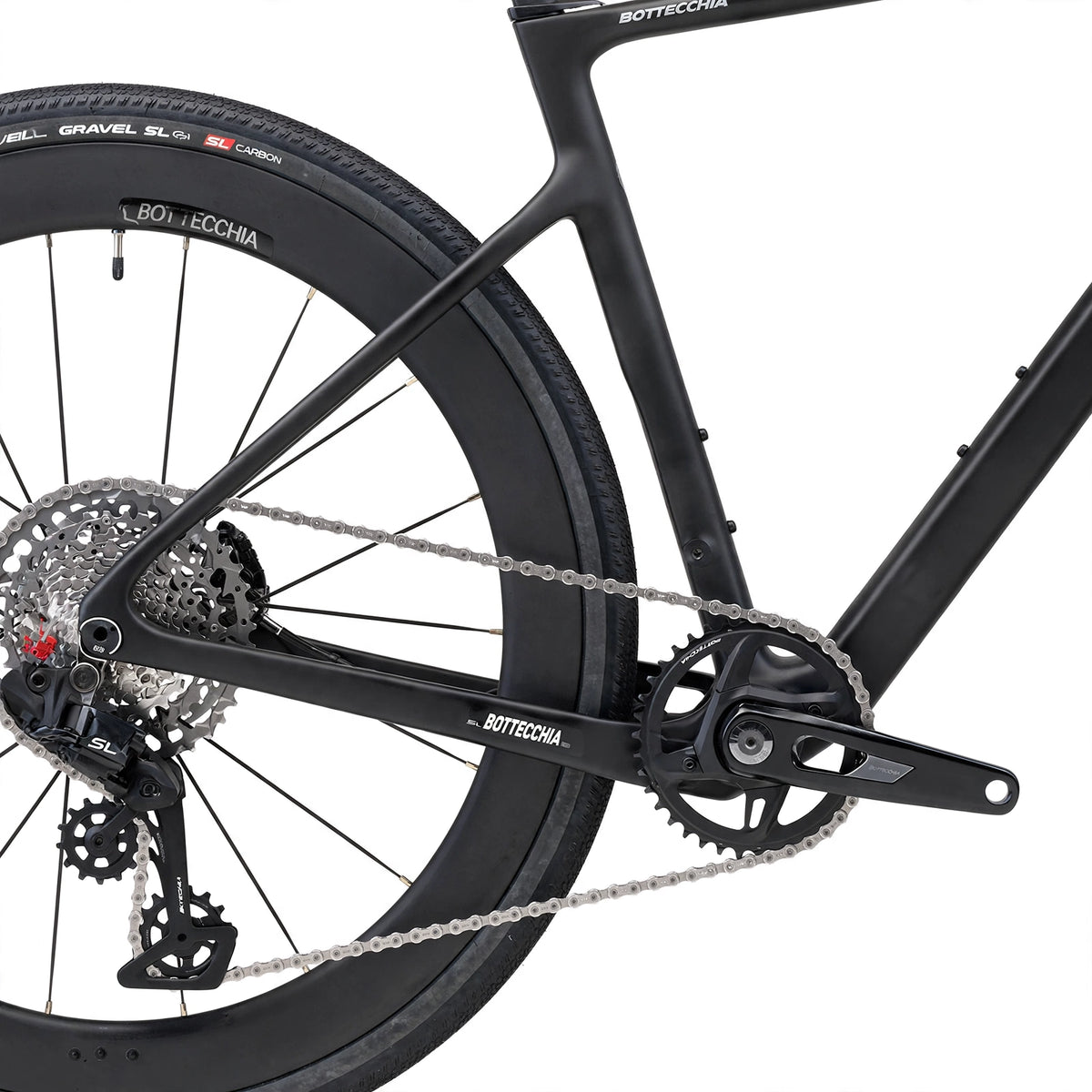 Gravelcykel BOTTECCHIA Gravel SL - Campagnolo EKAR GT 13s - C9 Matt Carbon
