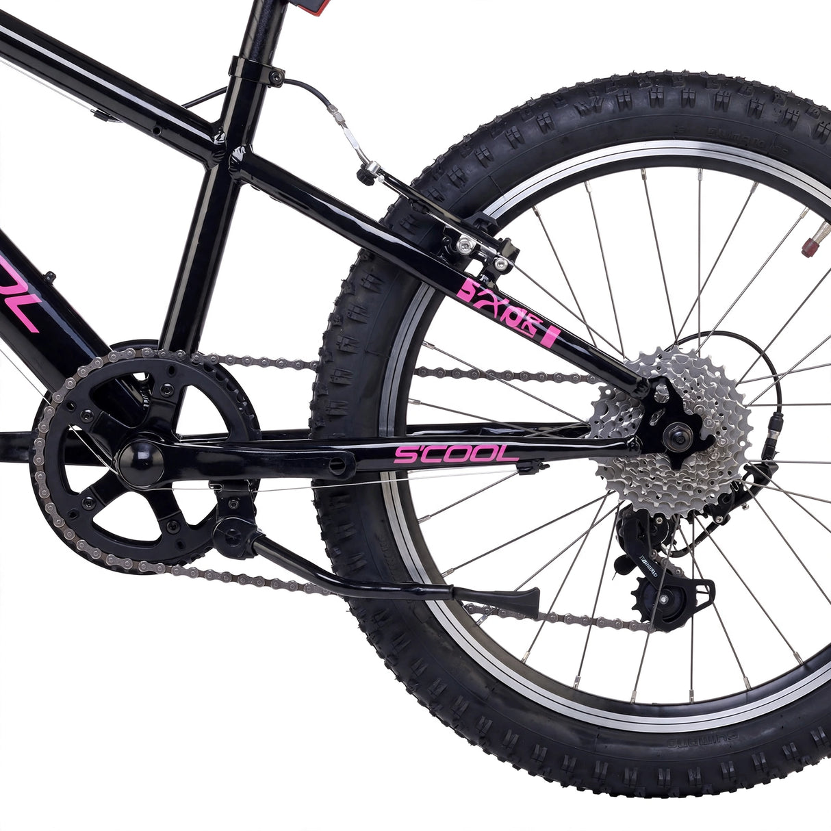 Barncykel S'COOL Xroc, 20" Oxid/Rosa