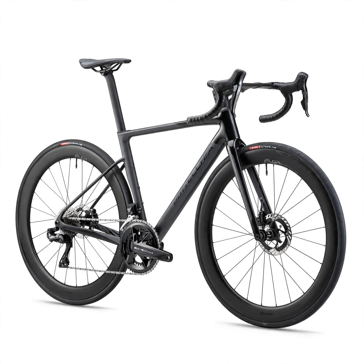 Landsvägscykel BOTTECCHIA 8avio Ultimate - Shimano 105 Di2 24s - C39 Gloss and Matt Black