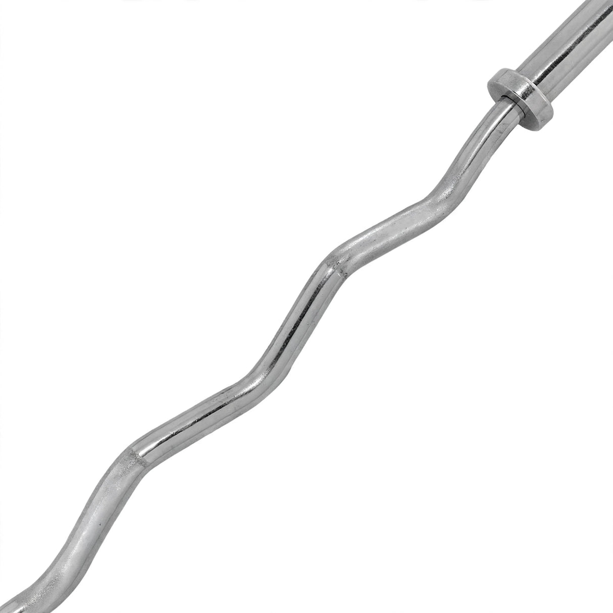 Nostotanko TUNTURI Olympic Curlbar Chrome, 50 mm, 120cm, SpringCol