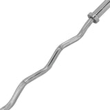 Nostotanko TUNTURI Olympic Curlbar Chrome, 50 mm, 120cm, SpringCol