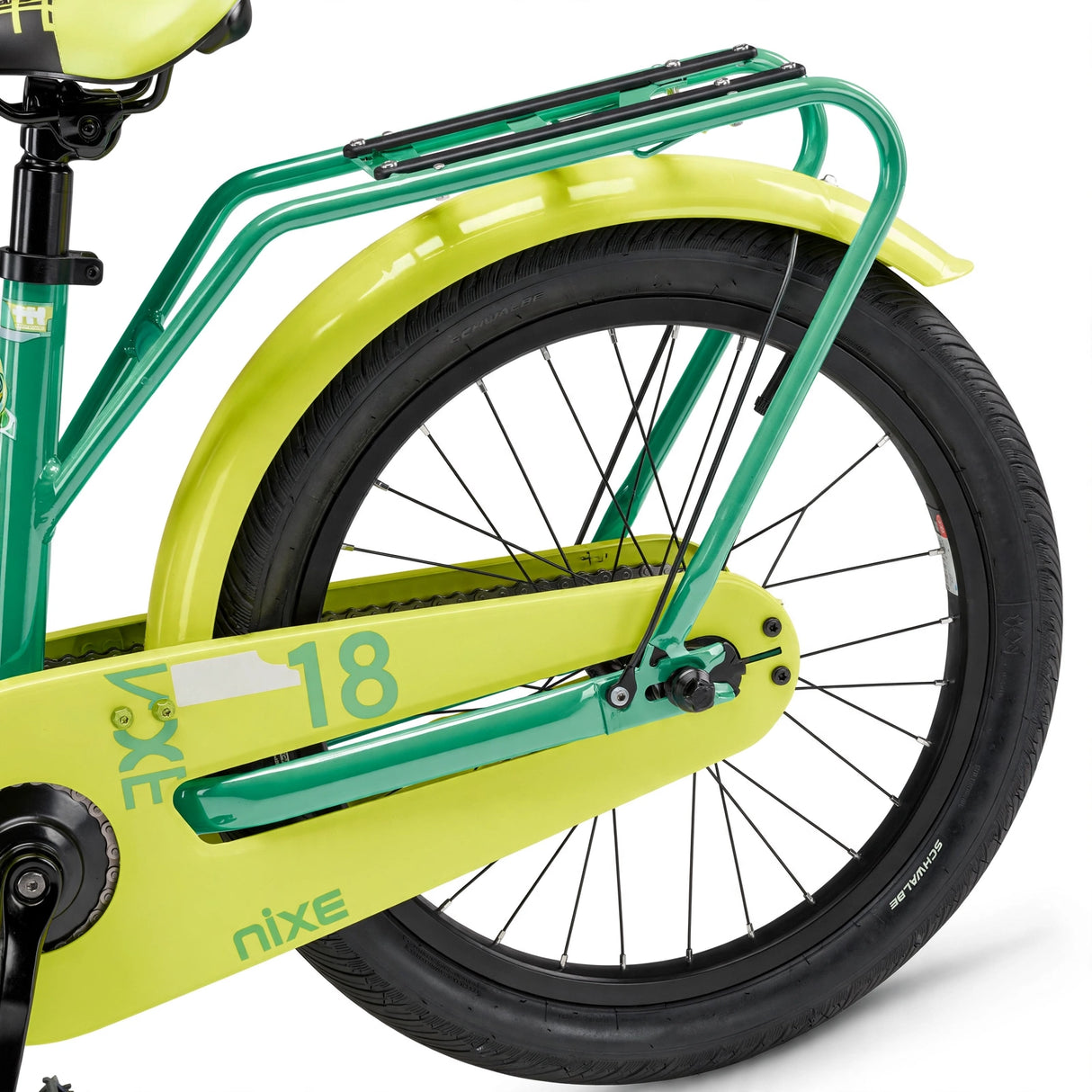 Lasten pyörä S´COOL niXe, 18" Vihreä/Lime