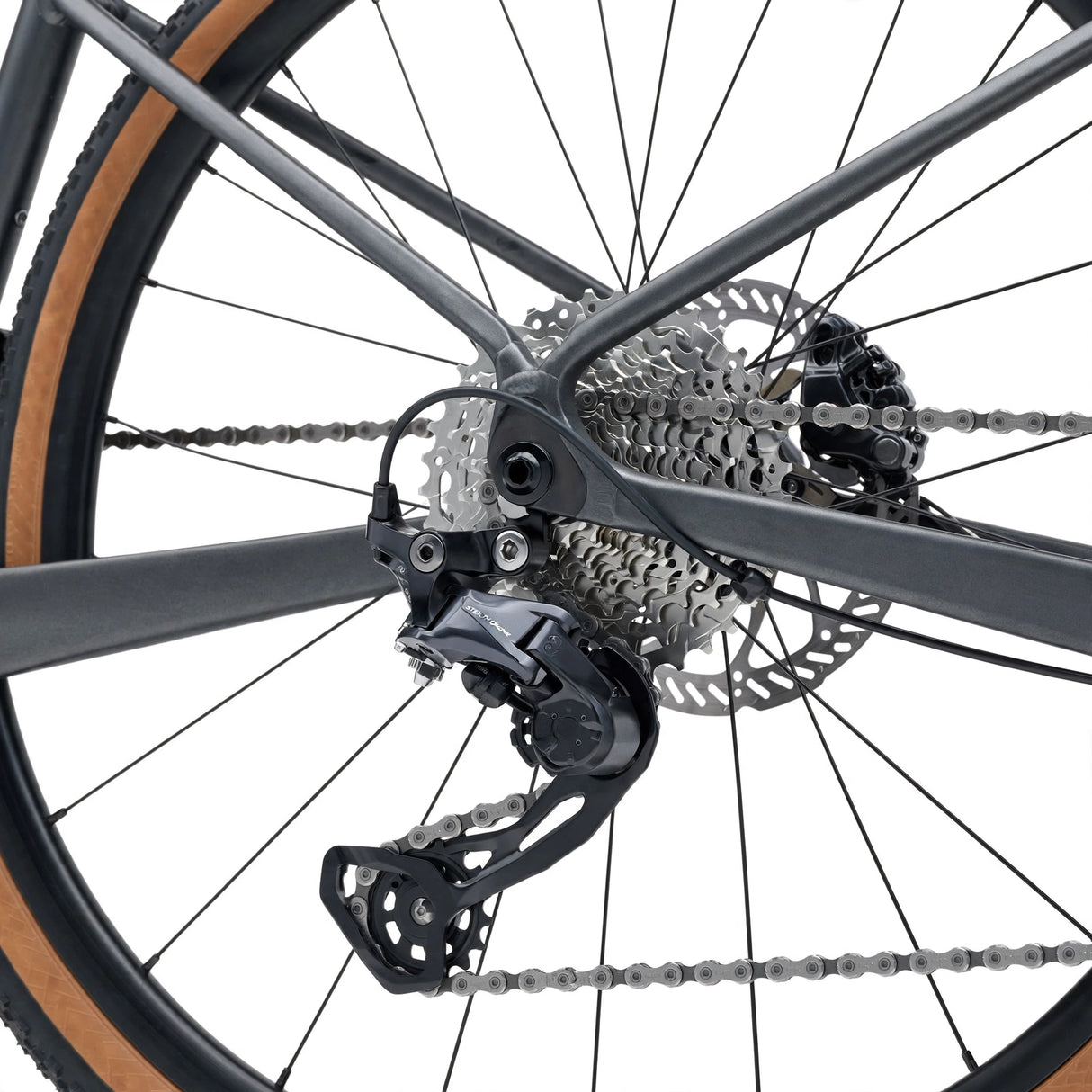 Gravelpyörä GIANT Revolt 0 (2026) Stealth Chrome