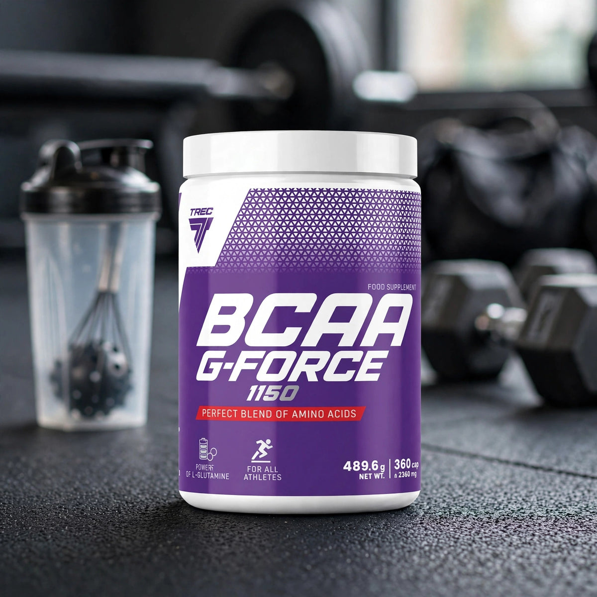 Aminosyrakomplex TREC BCAA G-FORCE 1150 360 kapslar