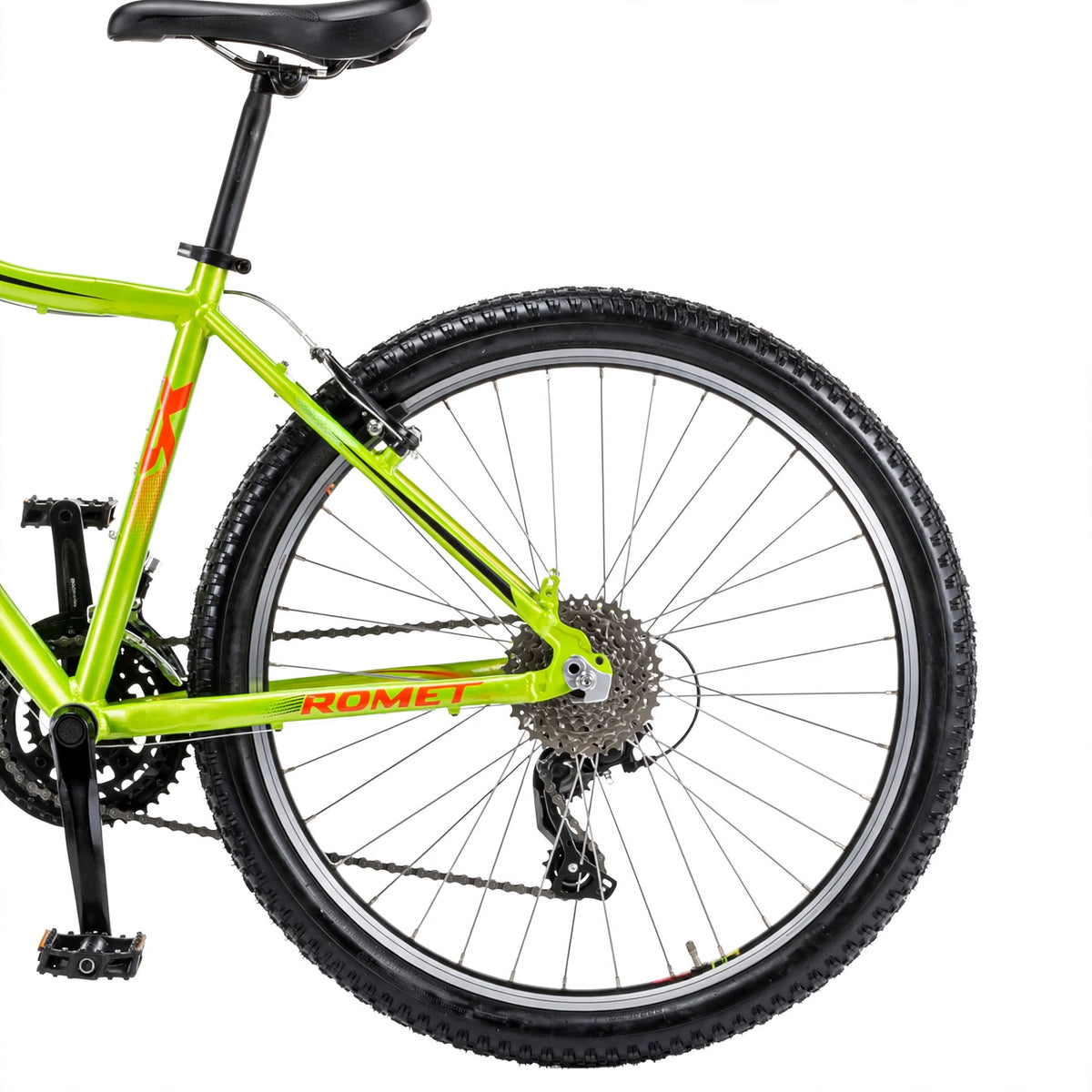 Nuorten polkupyörä ROMET Rambler R6.0 JR, 26" vihreä
