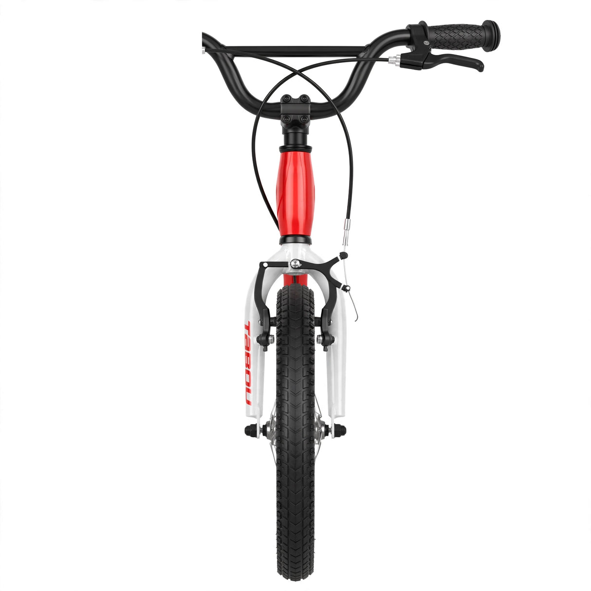 Ultralätt barncykel TABOU Rocket Lite MG, 16" röd-vit