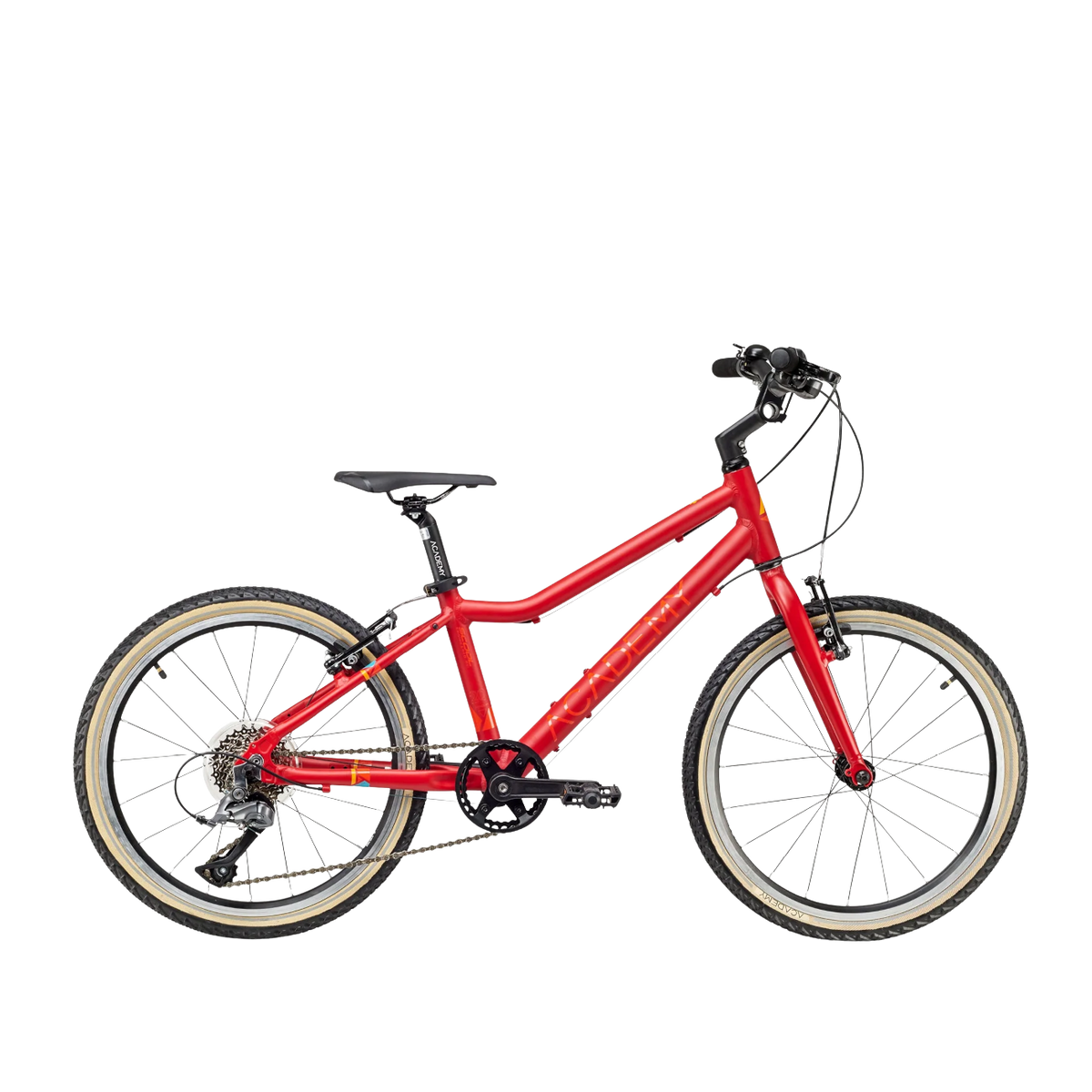 Ultralätt barncykel ACADEMY Grade 4, 20" röd