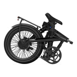 Hopfällbar elcykel ADO Air Carbon PRO, Svart