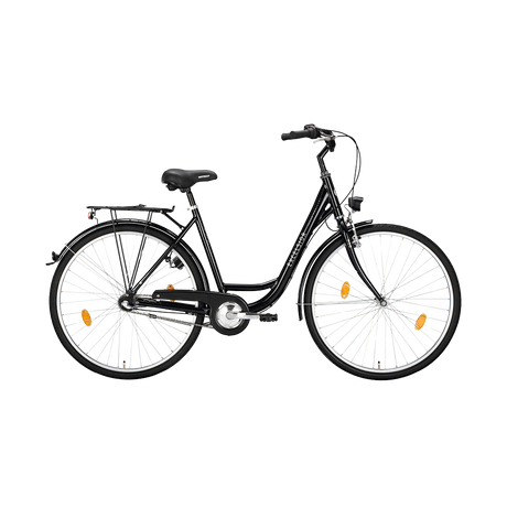 Naisten polkupyörä EXCELSIOR Road Cruiser Alu, 28", 3-vaihteinen, musta