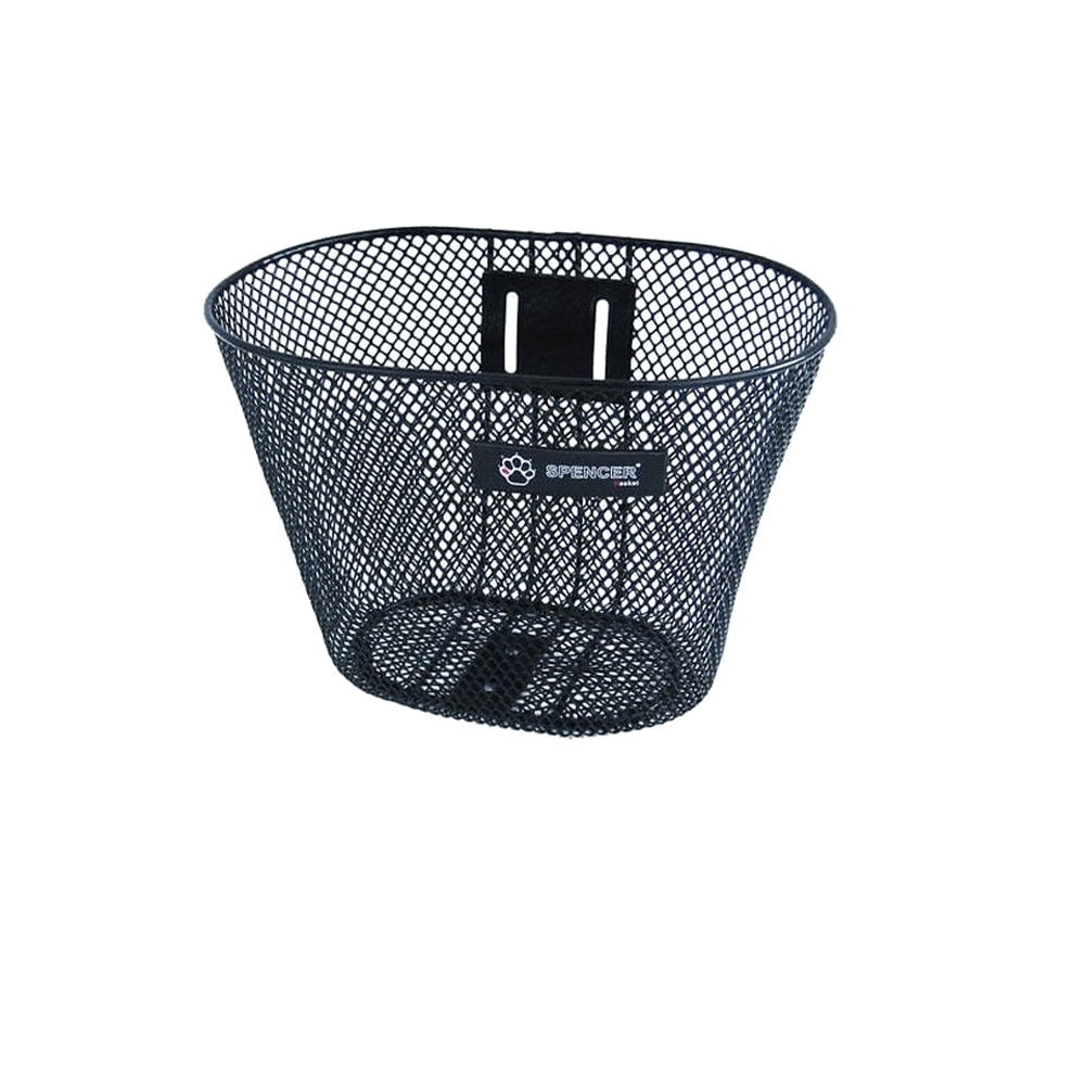 Frontkorg för barncykel SPENCER, 16"-24", metall, svart