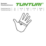 TUNTURI Fitness Gloves Pro Gel -treenikäsineet