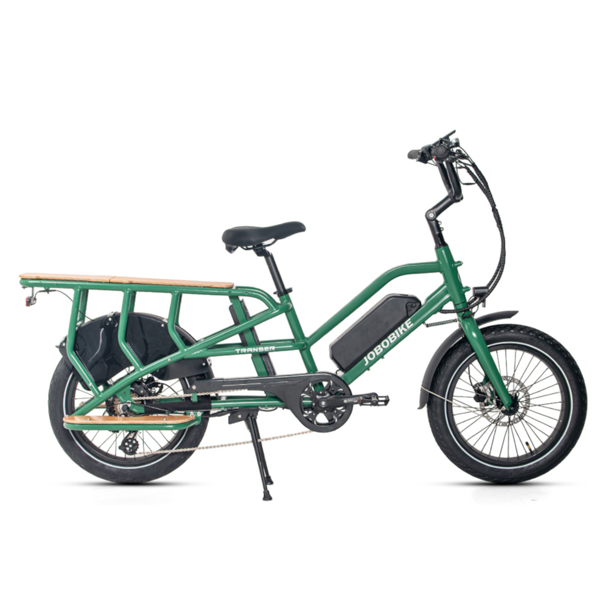 El-lastcykel JOBOBIKE Transer, Grön