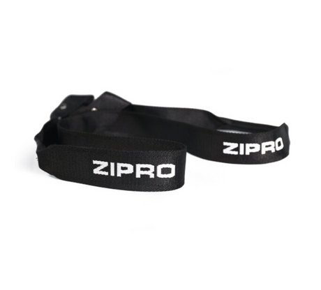 Joogahihna ZIPRO Yoga Strap, musta