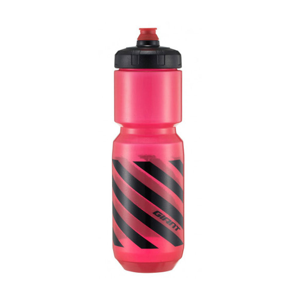 Dricksflaska GIANT DOUBLESPRING 750cc TRANSPARENT RÖD/SVART
