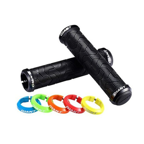Grips GIANT Tactal Double Lock-on Grip, musta-keltainen