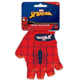 Spiderman-hanskat, punaiset