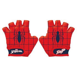 Spiderman-hanskat, punaiset