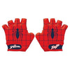 Spiderman gloves, red