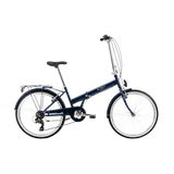 Hopfällbar cykel ROMET Jubilat ECO, blå