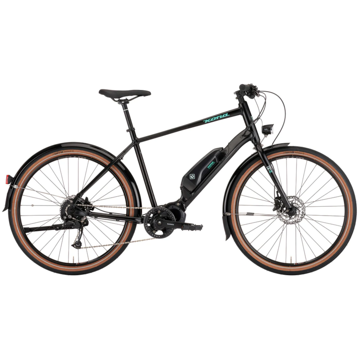 Sähköpyörä KONA Dew-E, 27.5" Satin Black