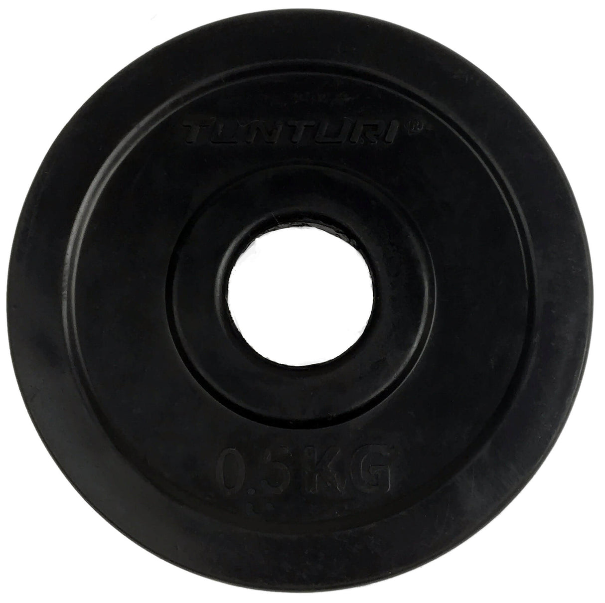 Levypainot TUNTURI Rubber Plates, 30 mm, 0.5kg