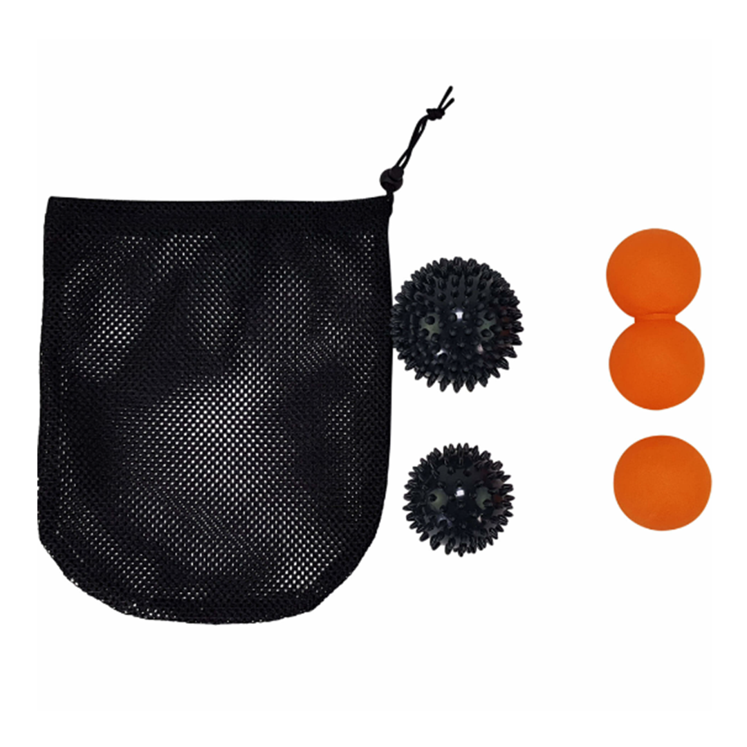 Hierontapallot Tunturi Massage Ball Set, 4 osaa
