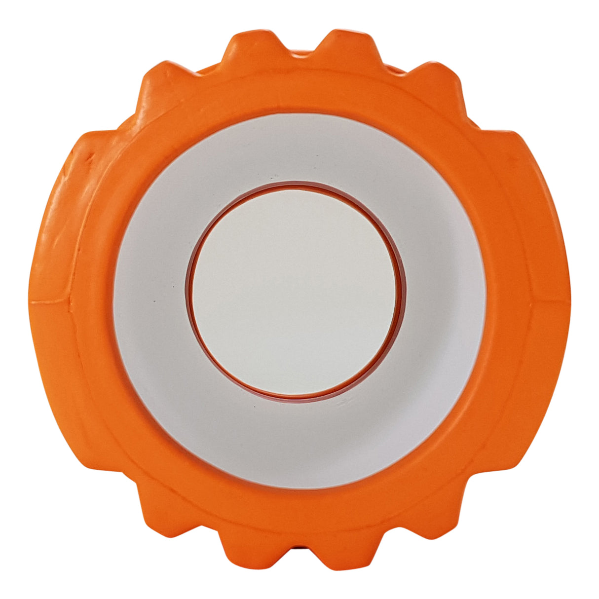 Massage roller TUNTURI Yoga Foam Grid Roller 33cm, orange
