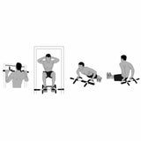 Monitoiminen ovitanko TUNTURI Multifunctional Door Gym