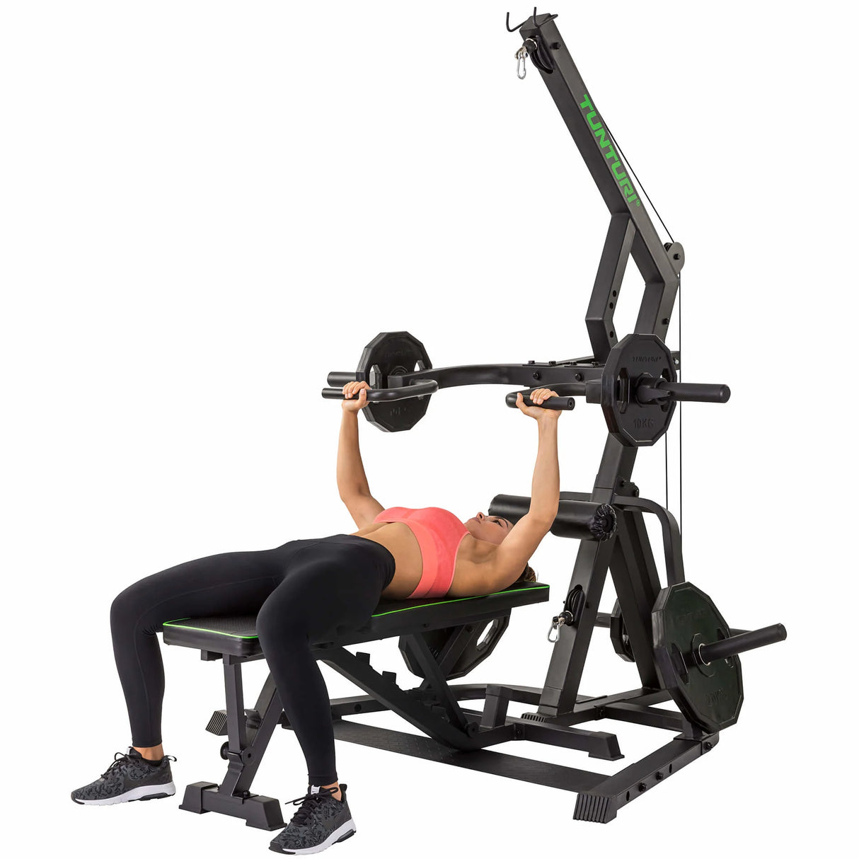 Multifunktionell träningsmaskin Tunturi WT85 Leverage Pulley Gym