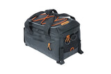 Cykelväska BASIL Miles Tarpaulin 8L, svart-orange