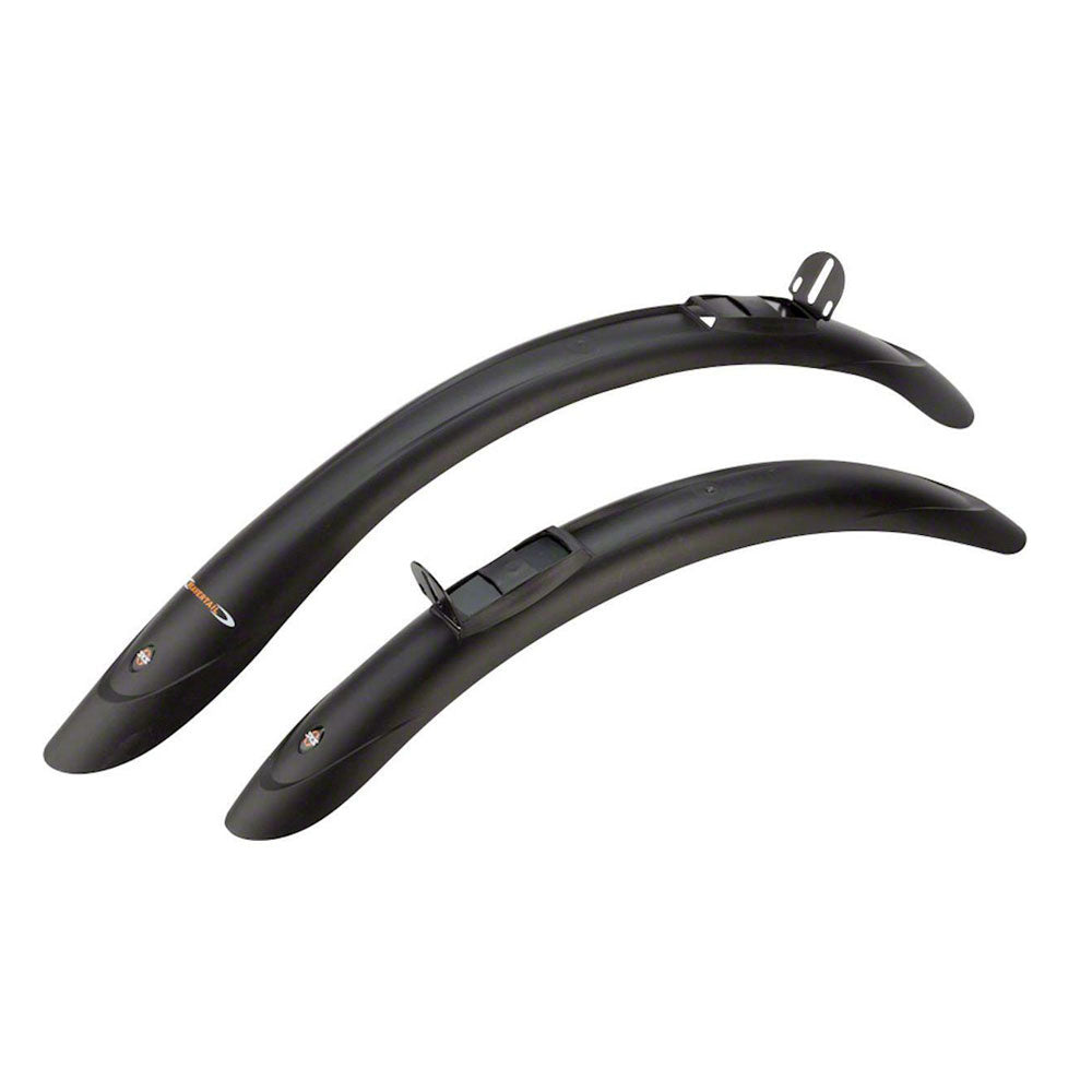 Lokasuojat SKS BEAVERTAIL SET 26"-28" musta