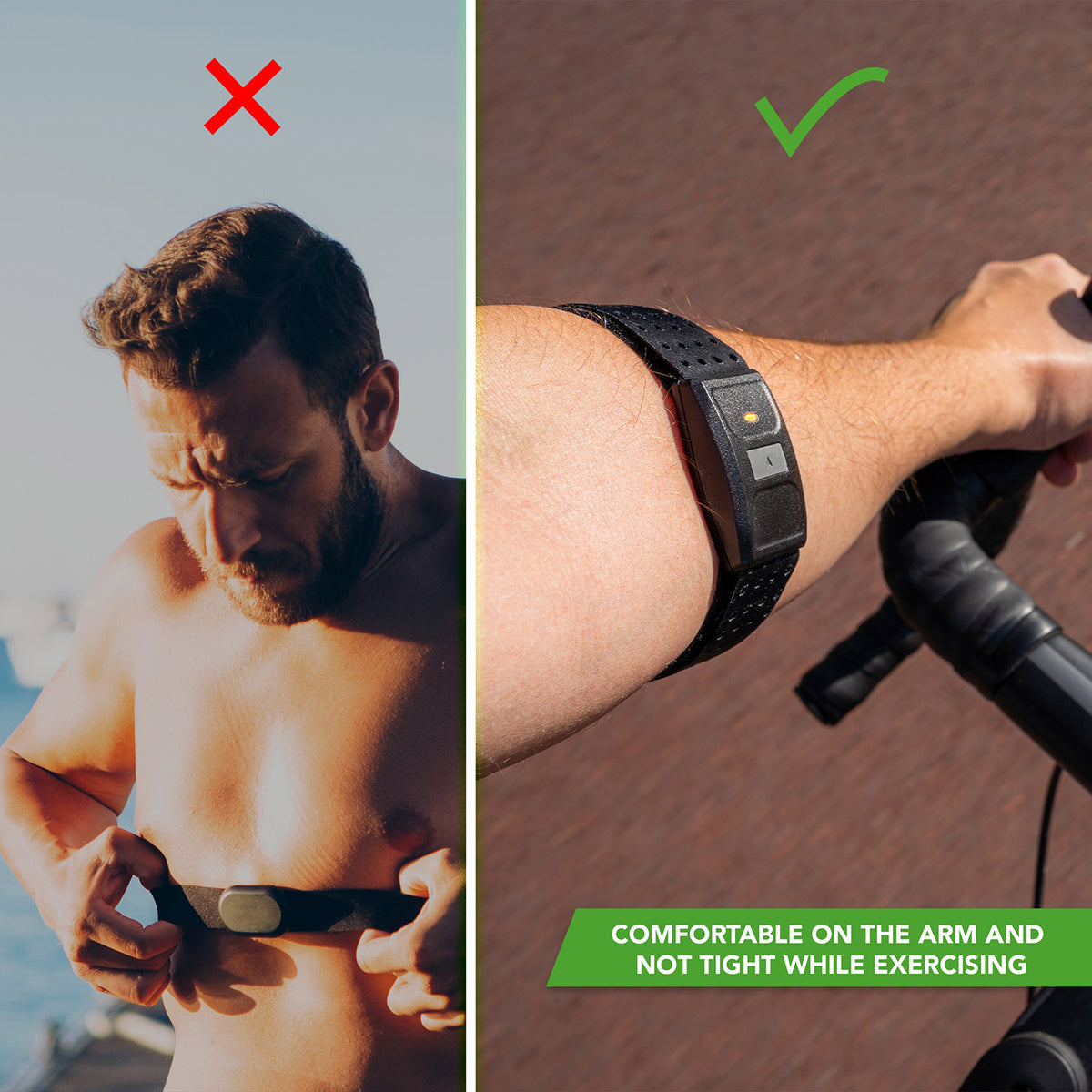 Pulsband TUNTURI Digital HR Armband