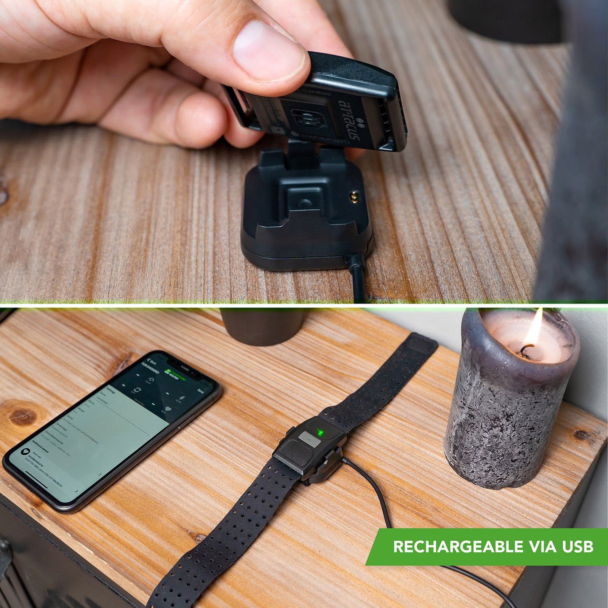 Sykevyö TUNTURI Digital HR -käsivarsi