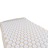 Point massage matta och kudde Tunturi Akupressurmadrass och kudde, Beige
