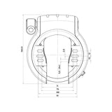 Frame lock AXA Defender Retractable