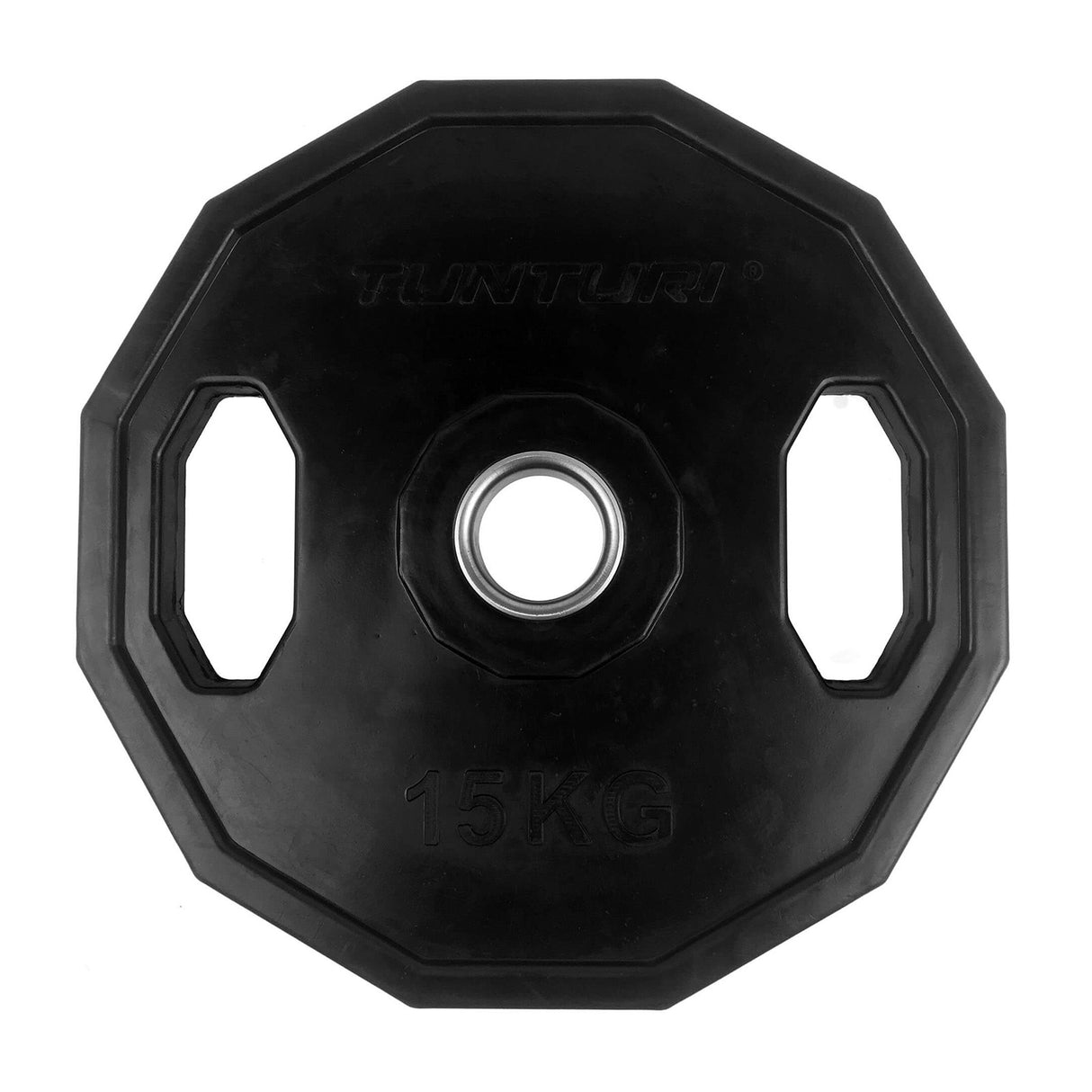 Painolevy TUNTURI Olympic Rubber Plate, 50 mm, 15 kg