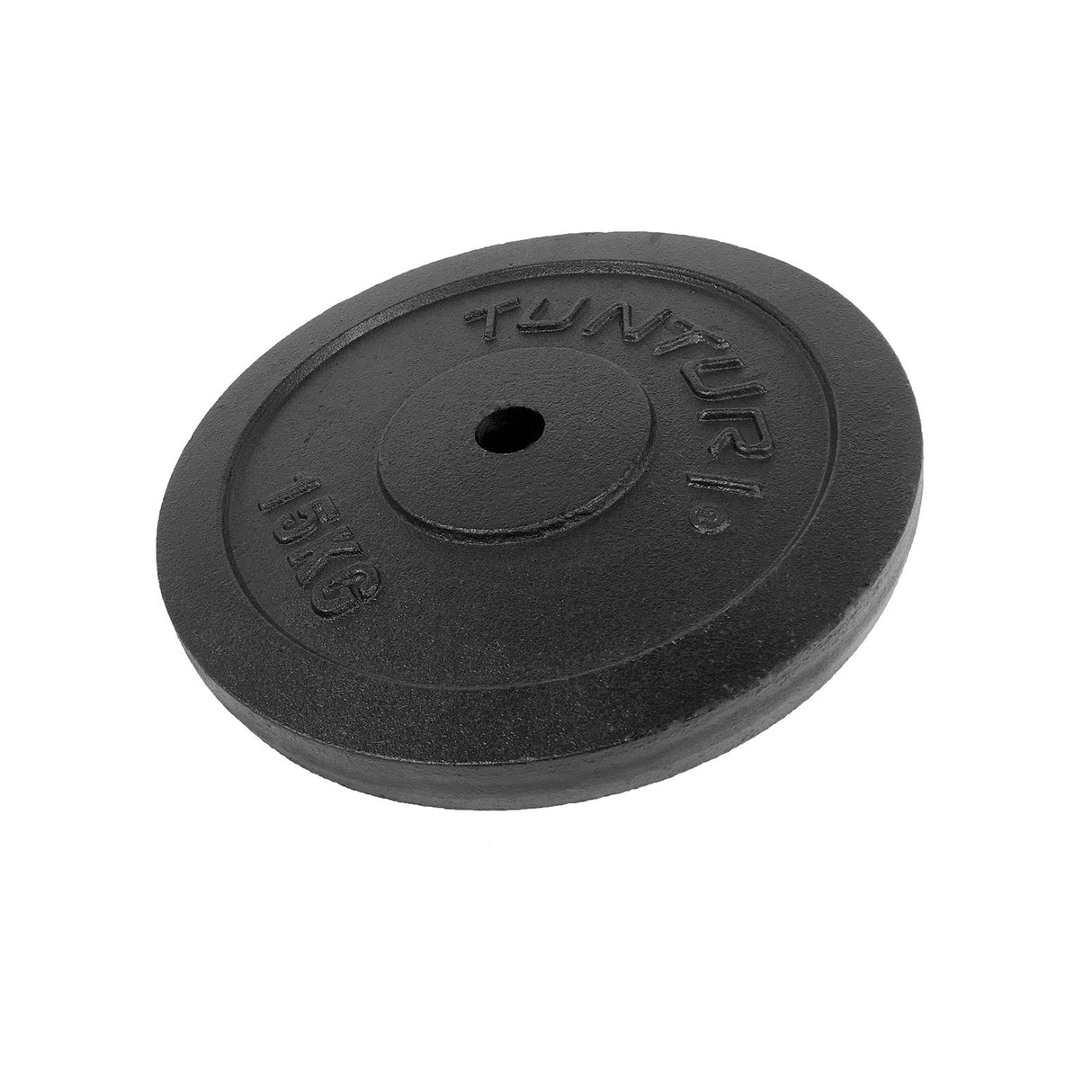 Painokiekko TUNTURI Levy Musta, 30 mm, 15 kg