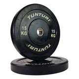 Viktplatta TUNTURI Training Bumper Plate, 50 mm, 15 kg