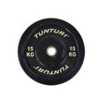 Viktplatta TUNTURI Training Bumper Plate, 50 mm, 15 kg