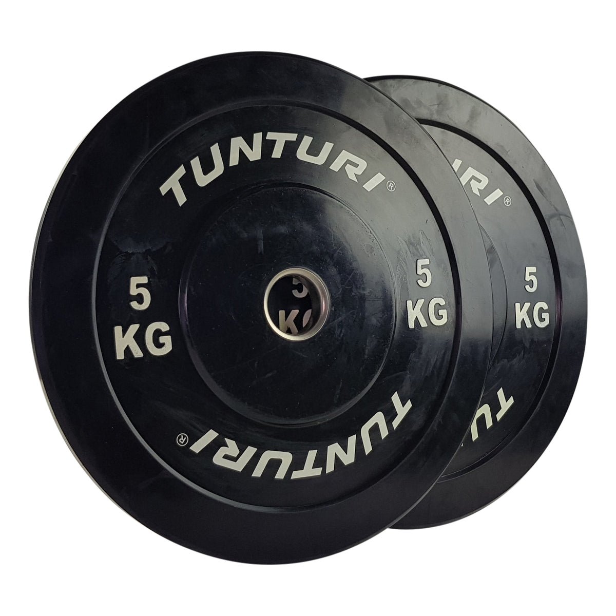 Painolevy TUNTURI Training Bumper Plate, 50 mm, 5 kg