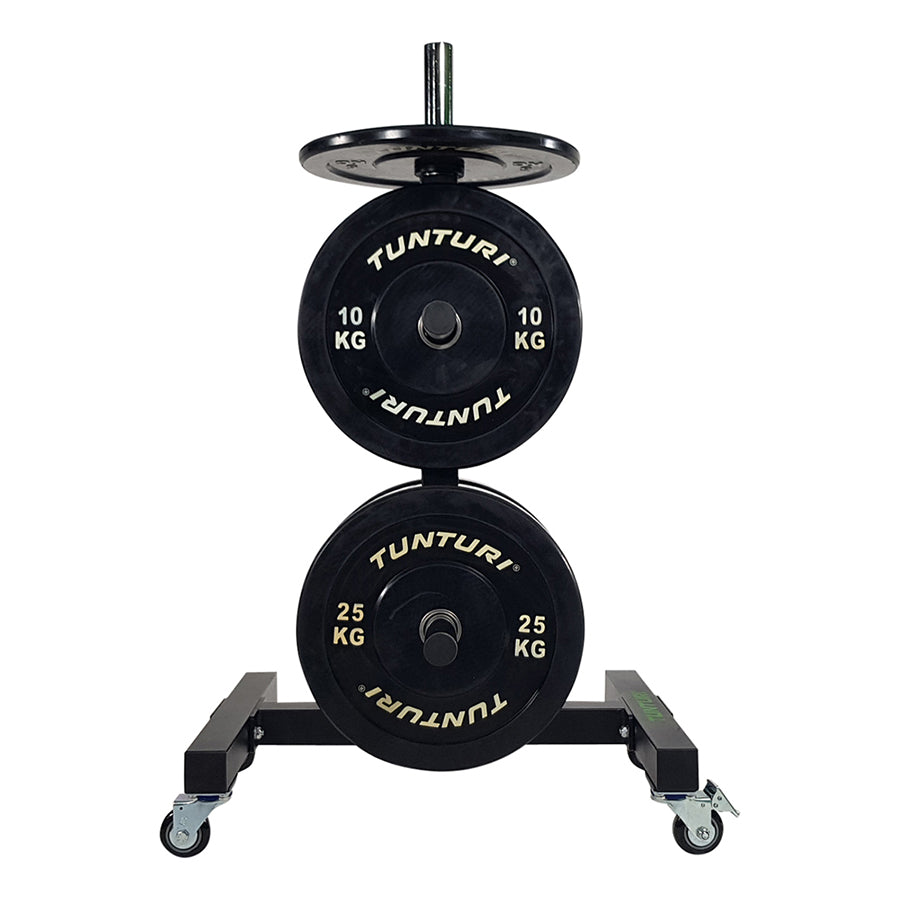 Tunturi Upright Bumper Plate Rack -painonnostolevyteline
