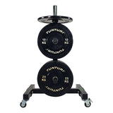 Tunturi Upright Bumper Plate Rack -painonnostolevyteline