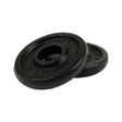 Levypainot TUNTURI Plates Black, 30 mm, 0.5kg