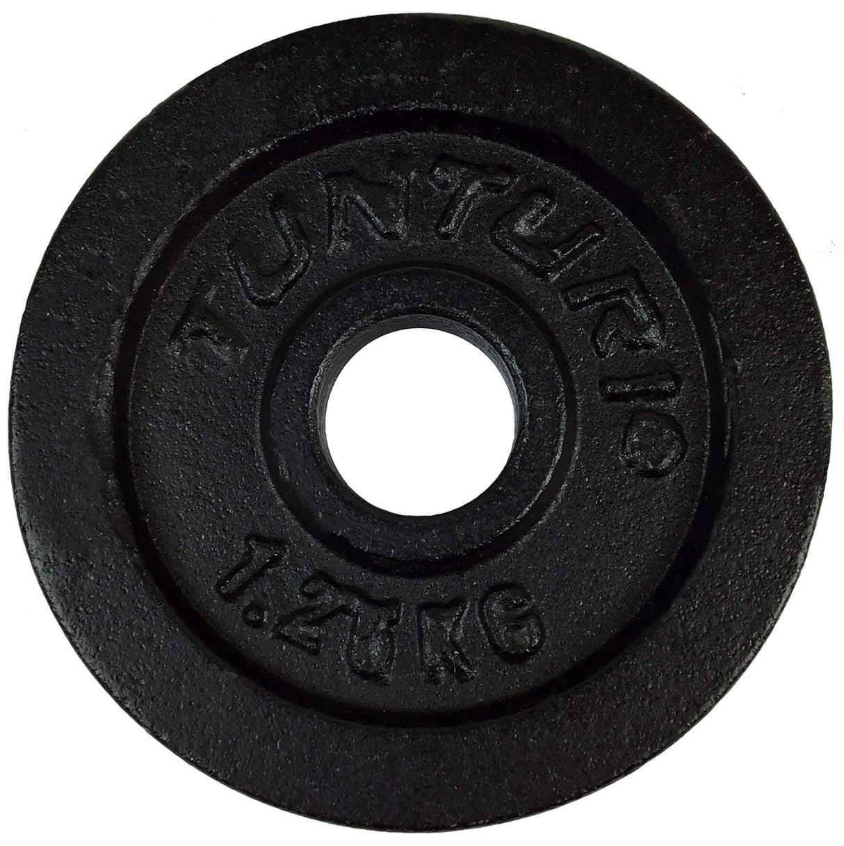 Levypainot TUNTURI Plates Black, 30 mm, 0.5kg