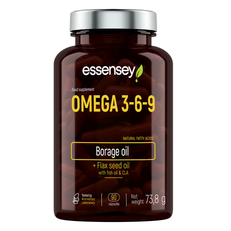 Fettsyra TREC ESSENSEY OMEGA 3-6-9 90 kapslar