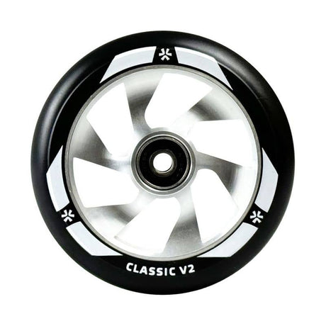 Union Classic V2 Pro Scooter Wheel 110mm, musta/harmaa