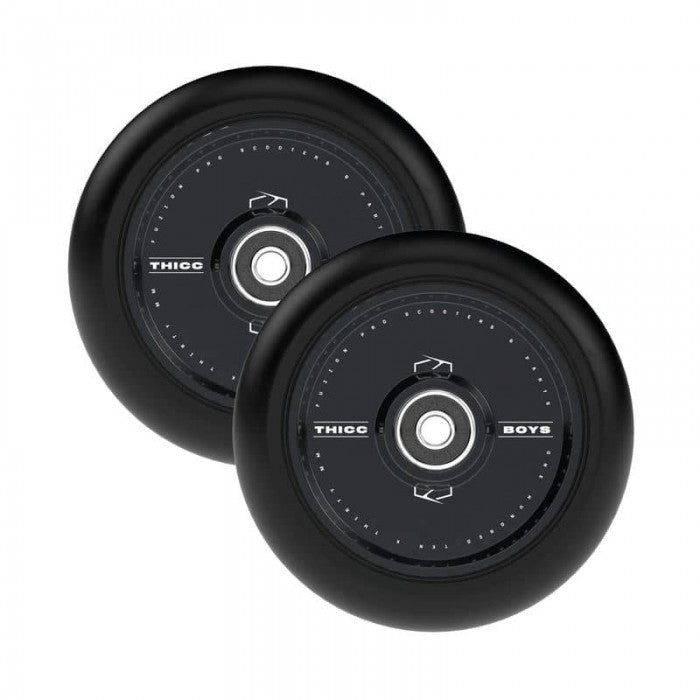 Hjul för sparkcykel FUZION Thiccboys Wheels 30 x 110mm Svart